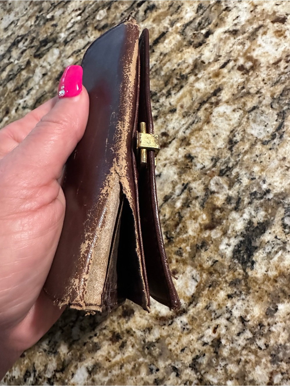 Fendi Zucca FF Logo Wallet, vintage- look at all pics**project piece** - Picture 14 of 14
